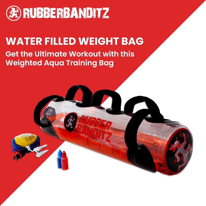 Water Weight Aqua Bag - Hydro Core Training for Balance & Strength | Portable Aquatic Exercise Equipment