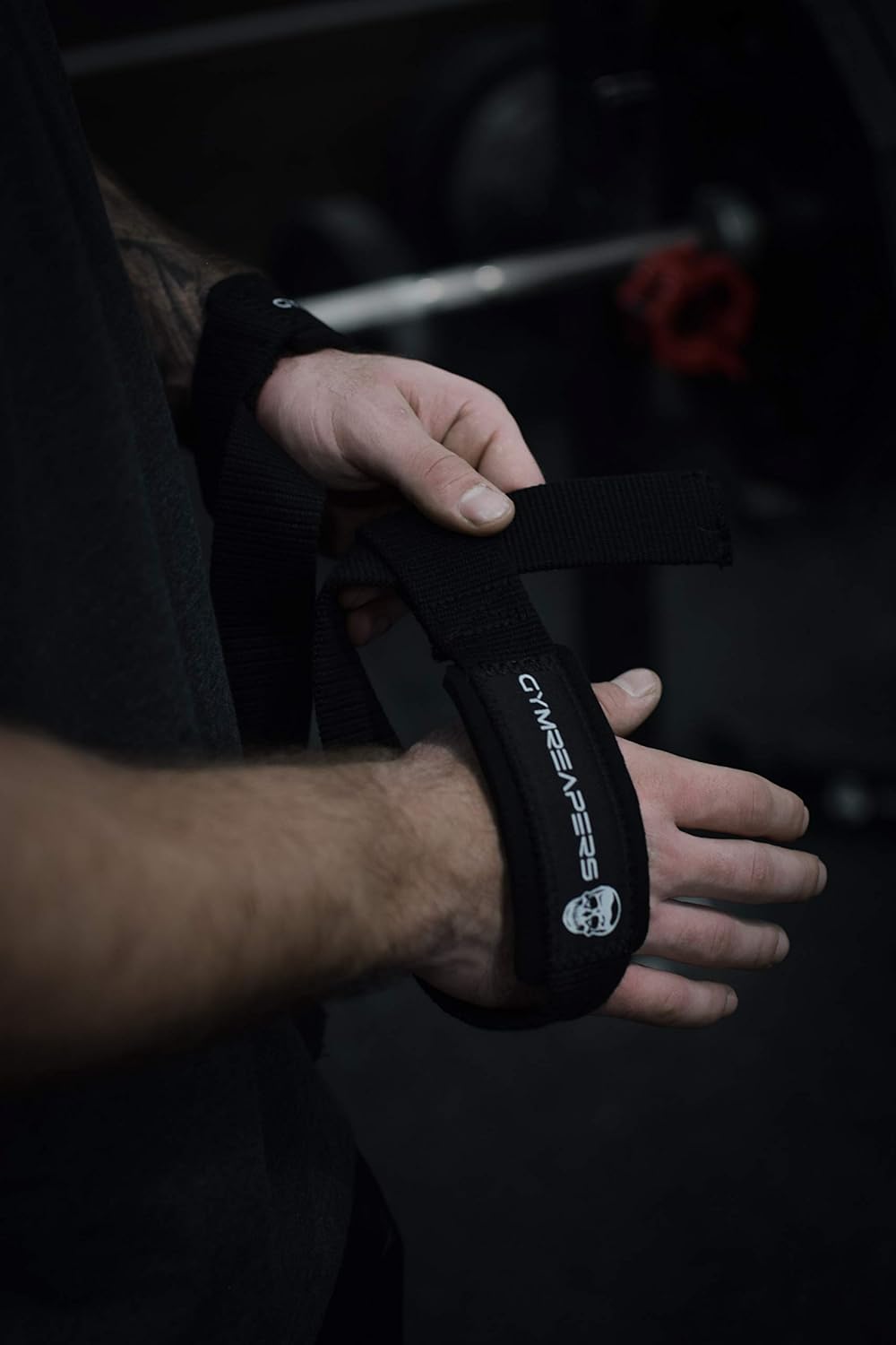 Lifting Wrist Straps for Weightlifting & Powerlifting - Padded Neoprene, 18 Inch Cotton Length