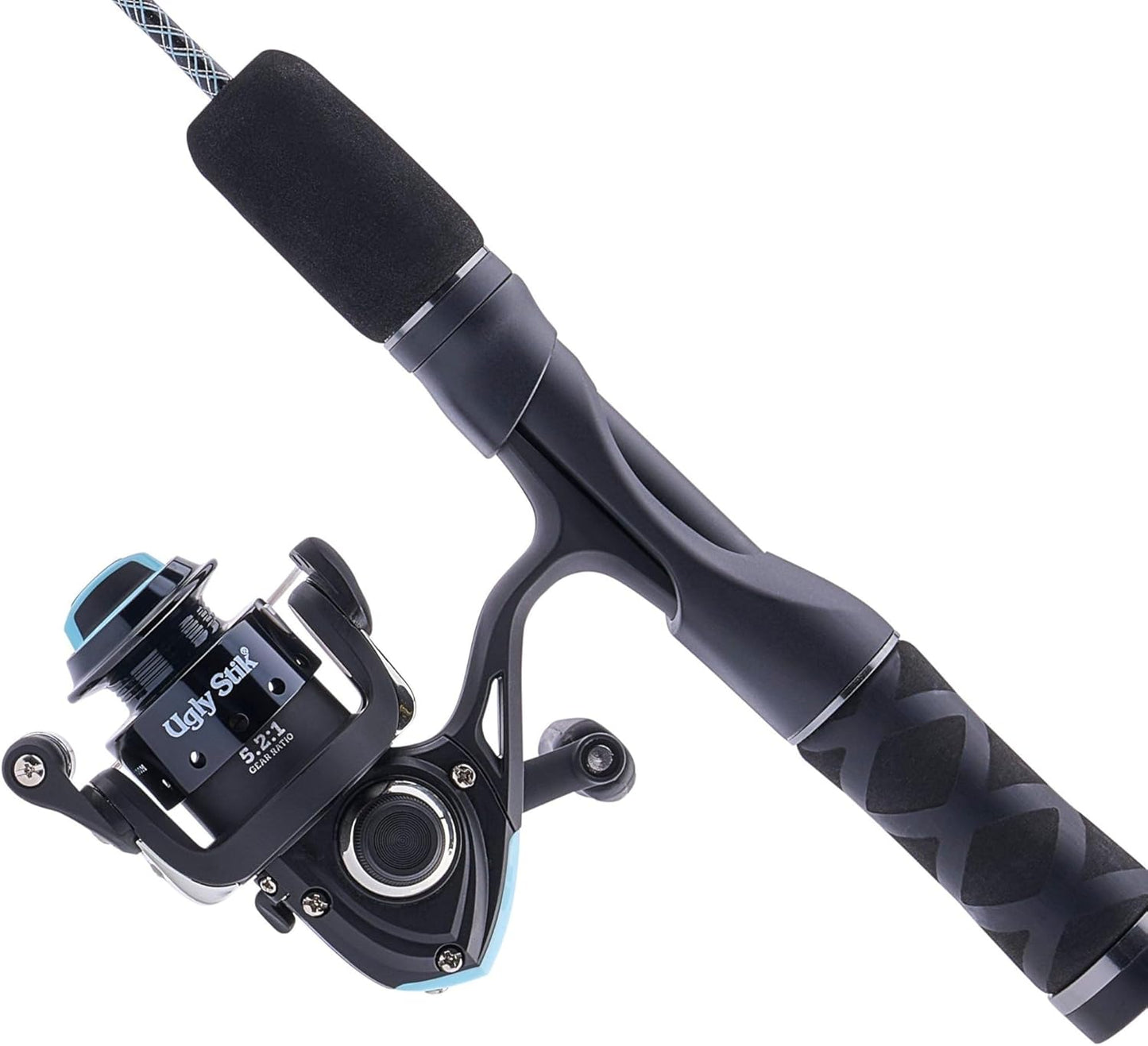 Ugly Stik GX2 Ice Fishing Rod and Reel Combo - Durable Design | Lightweight & Sensitive