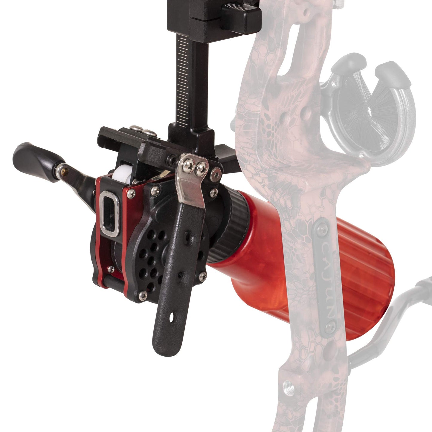 Cajun Bowfishing Winch Pro Reel Kit, Complete Bundle, Fighting Wheel Break, Highly Adjustable, One-Handed Operation, Superior Durability