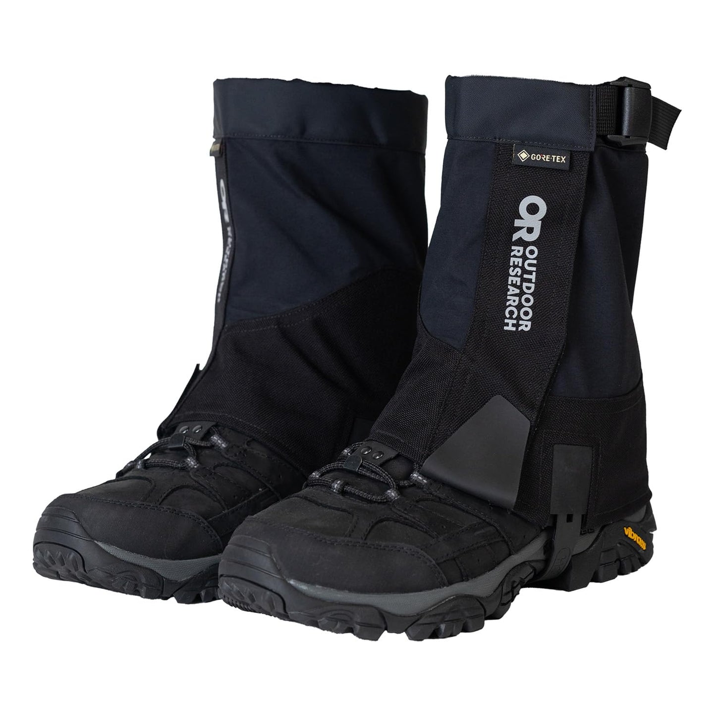 Outdoor Research Crocodile Mid-Height Gaiters, Black, Medium