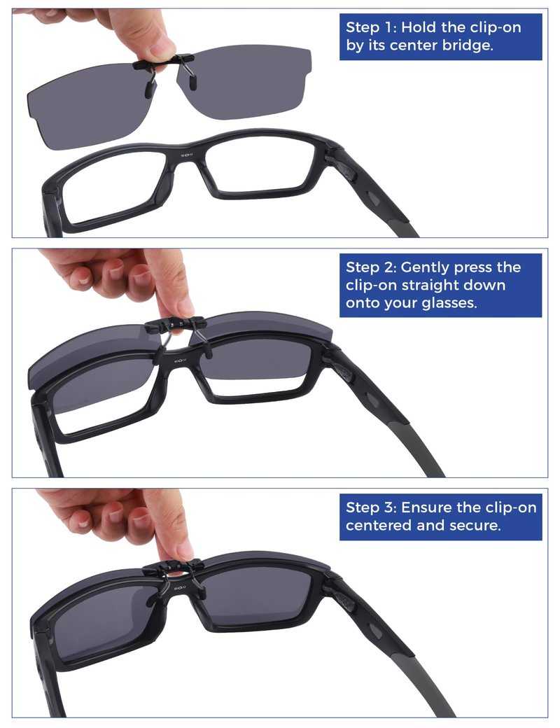 HILEEN Polarized Clip-on Sunglasses for Oakley Crosslink OX8027 53-17 for Men Women UV Protection-Fire Red