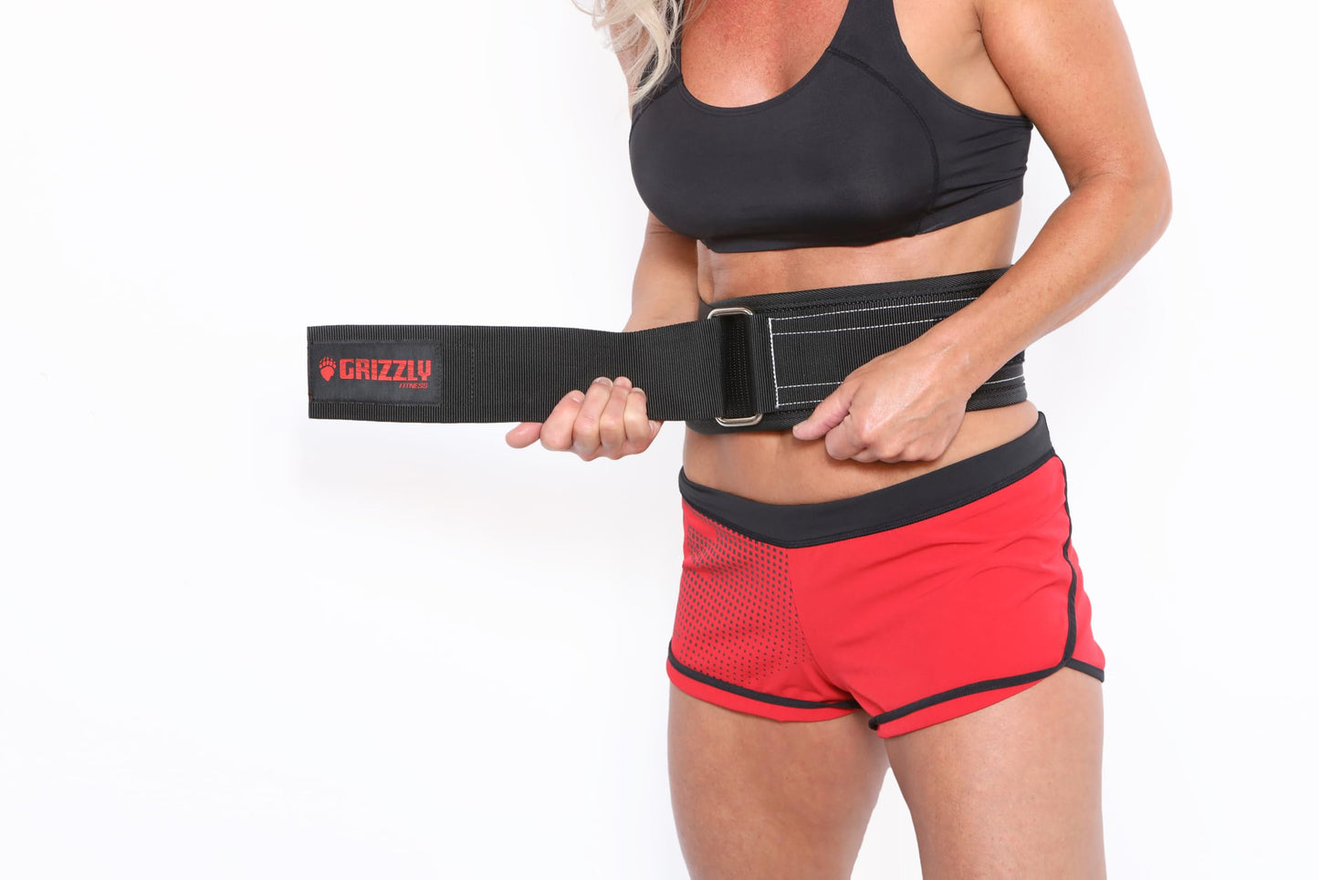 Grizzly Fitness 4" Bearhugger Nylon Weight Training Belt for Men & Women