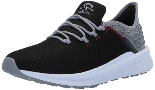 Callaway Men's Pacific SL Golf Shoe, 9.5 D, Black/Grey
