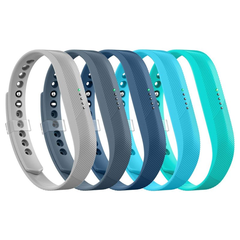 LEEFOX Band Compatible with Fit bit Flex 2, Adjustable Replacement for Fit Bit Flex 2 Accessory Silicon Wristband w/Fastener Clasp Fitness Strap for Original Flex 2, 5 Packs, Small(Psalm 23-3)