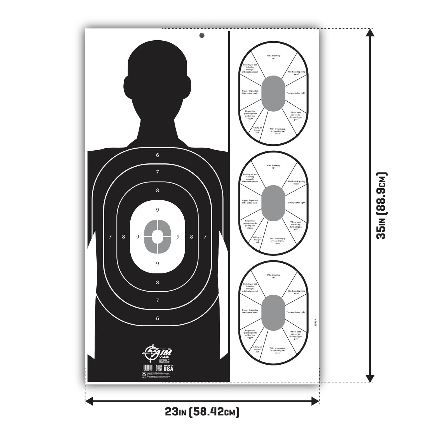 Allen Company Archery Bullet Points - Soft Arrow Tips for Target Practice - Screw-On Design - Reduces Wear and Tear on Targets - 5/16 Inch - 100 Grain -12-Pack - Black
