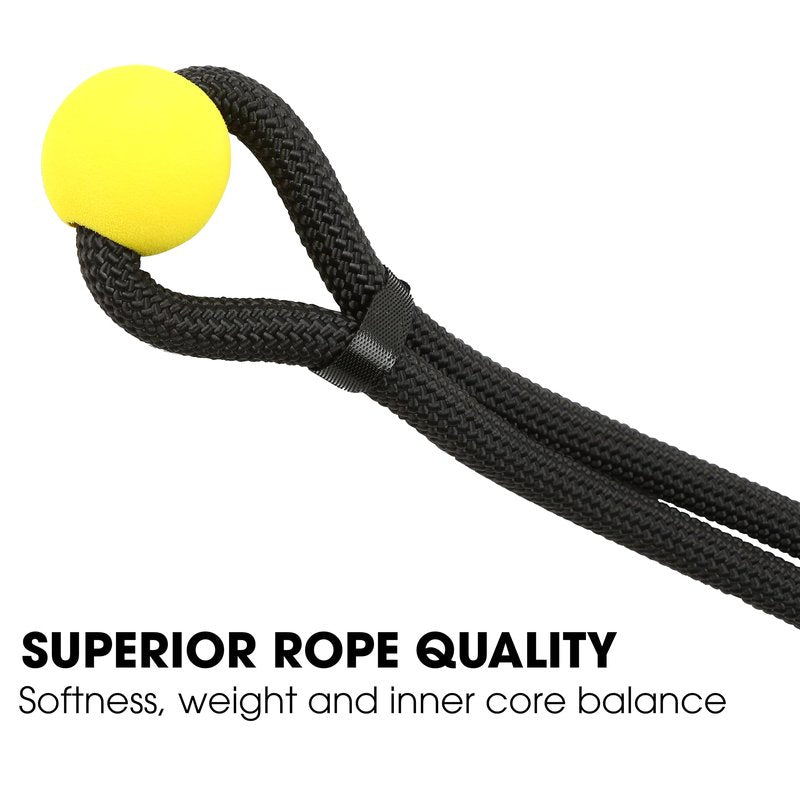 Golf Swing Rope Training Aid, Fitness Equipment Trainer with Ball On for Practice, Posture Corrector, Exercise Assistance, Workout, Speed, Strength Link, Warm-up for Buddy, Golf Lovers, Beginners