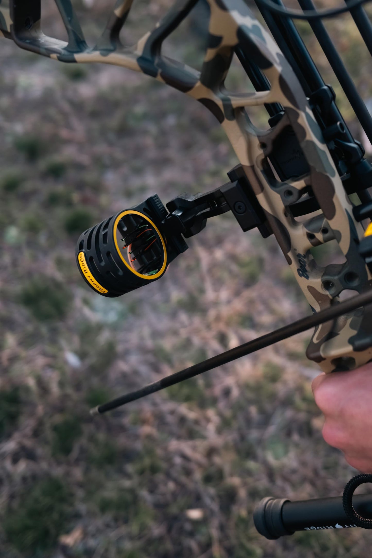 Trophy Ridge Fatal Archery Bow Sight, Ambidextrous, 4-Pin 0.019