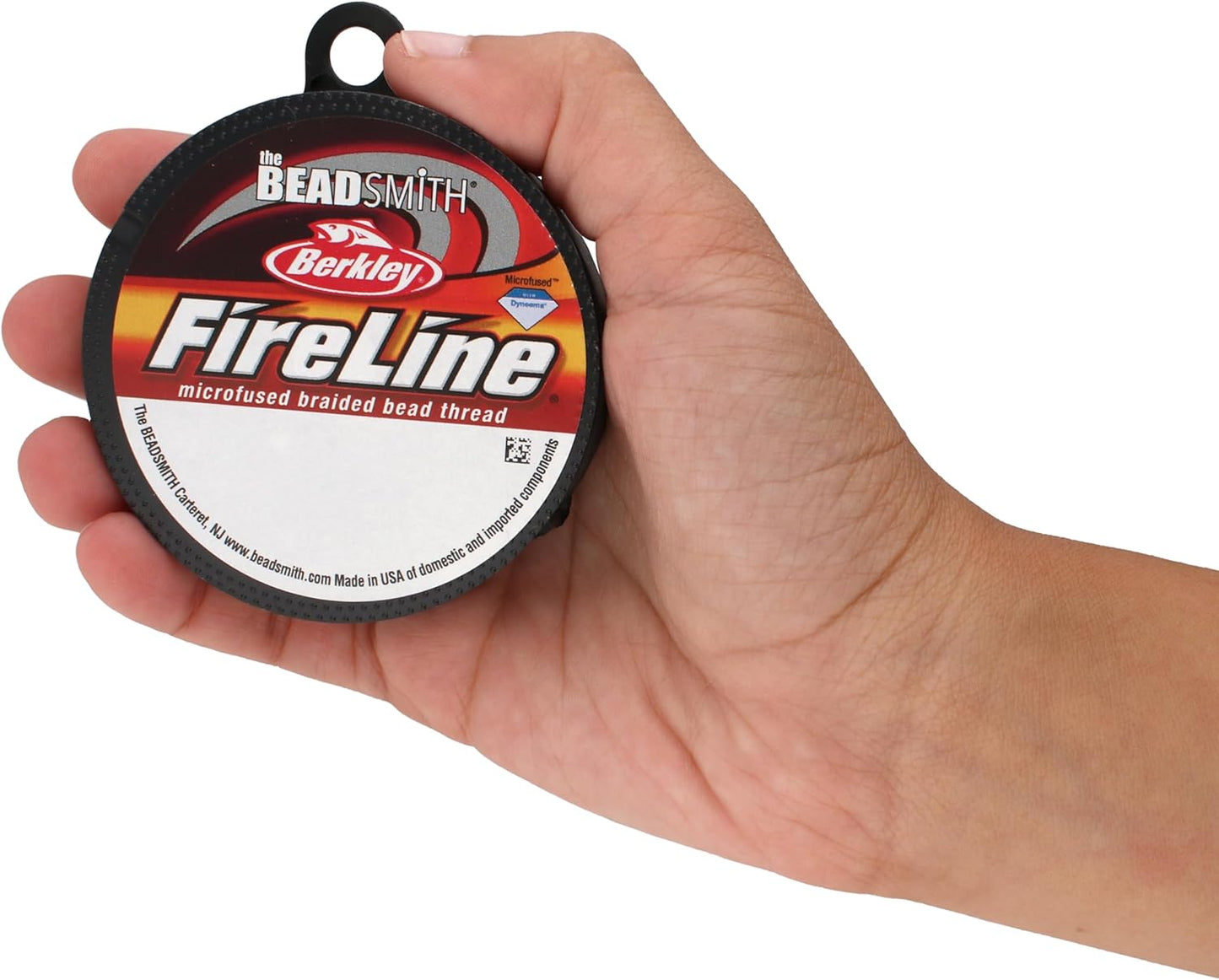 Beadsmith Fireline - Micro-Fused Braided Thread - 4lb Test, .005” Diameter, 50 Yards, Crystal Color | Strong Jewelry Making String