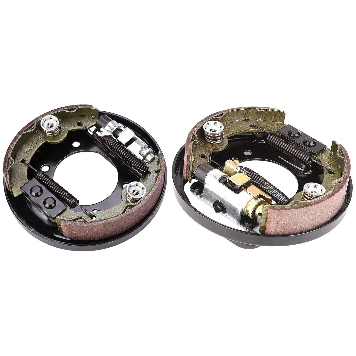 10L0L Golf Cart Brake Assembly with Brake Shoes 2 PCS for EZGO TXT PDS Medalist 1996-up for Yamaha G14 G16 G19 G20 G21 G22 Driver and Passenger Side OEM#70998-G02 70998-G01