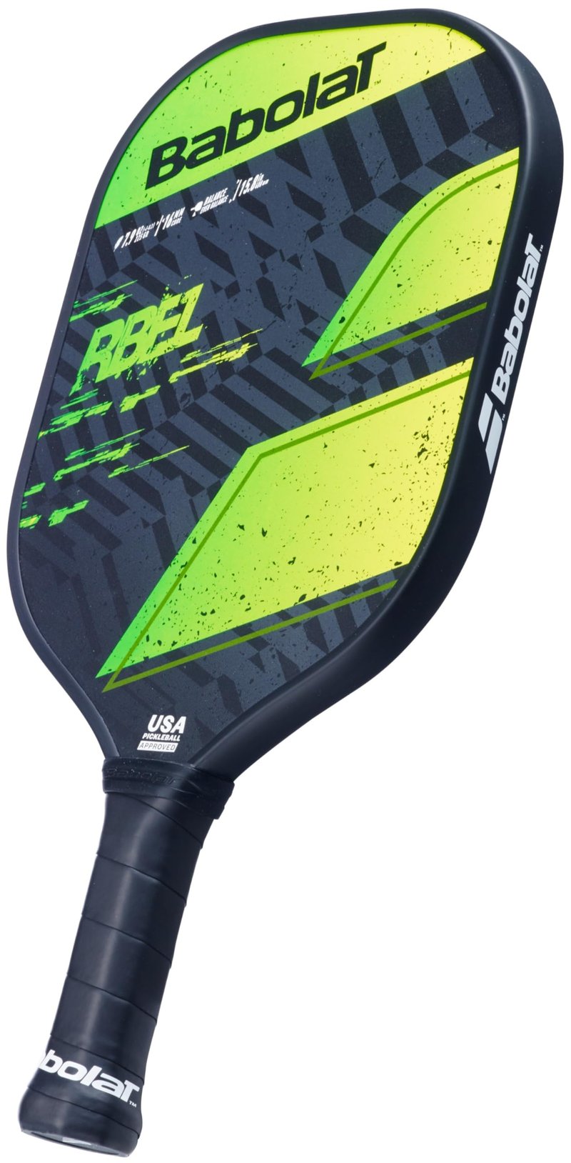 Babolat RBEL Pickleball Paddle (Black/Green/Yellow)