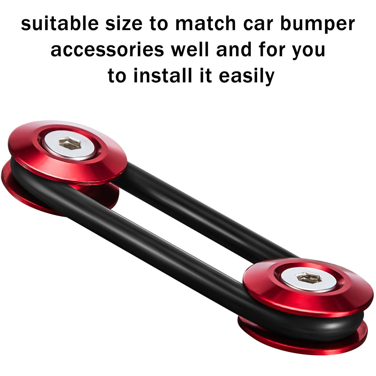 O Rings Black Bumper Fender Fasteners Washers Replacement Rubber Bands O Rings Bumper Quick Release Fasteners Washers for Car