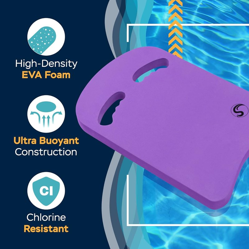 Swimming Kickboard - Essential Training Aid for Kids & Adults | One Size Fits All