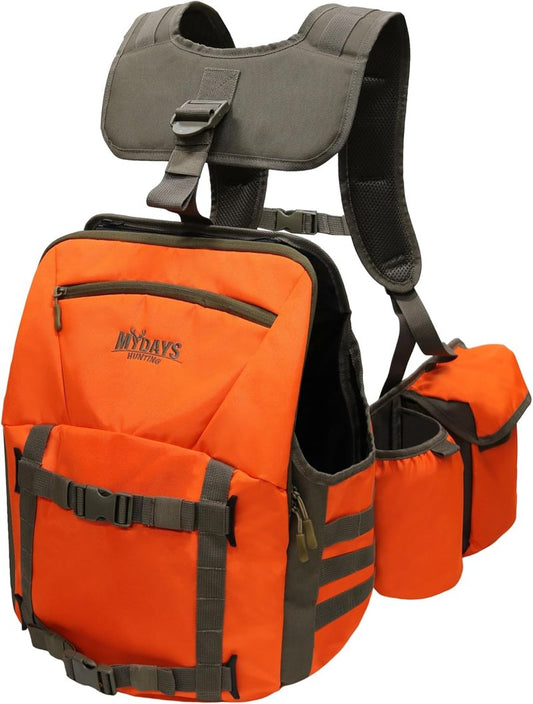 Upland Bird Vest Backpack - Tactical Hunting Vest with Game Pouch & Pockets | Outdoor Gear for Bird Hunting
