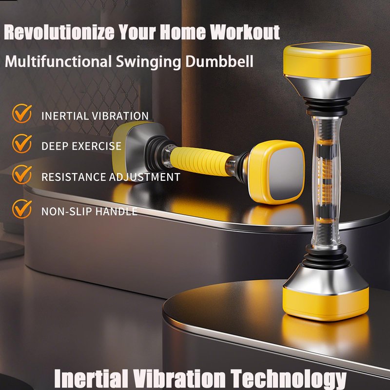 Shaking Weight Adjustable Dumbbell Set 22-66 lbs,Weight for Full Body Workout, Home Gym Equipment for Men & Women, Adjustable Weight for Arm & Core Training, Chest Exercise Equipment Fitness Dumbbells UiDDrout