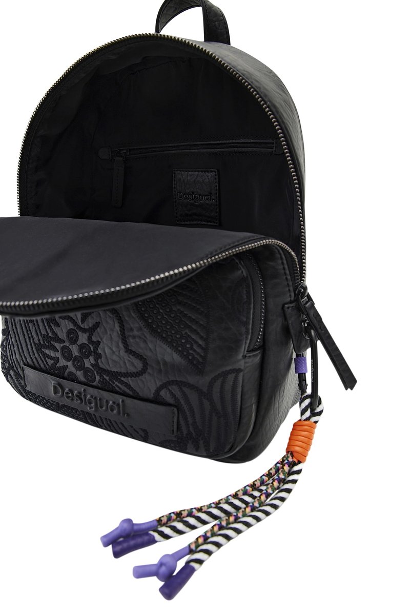 Desigual Small Floral Embroidery Backpack