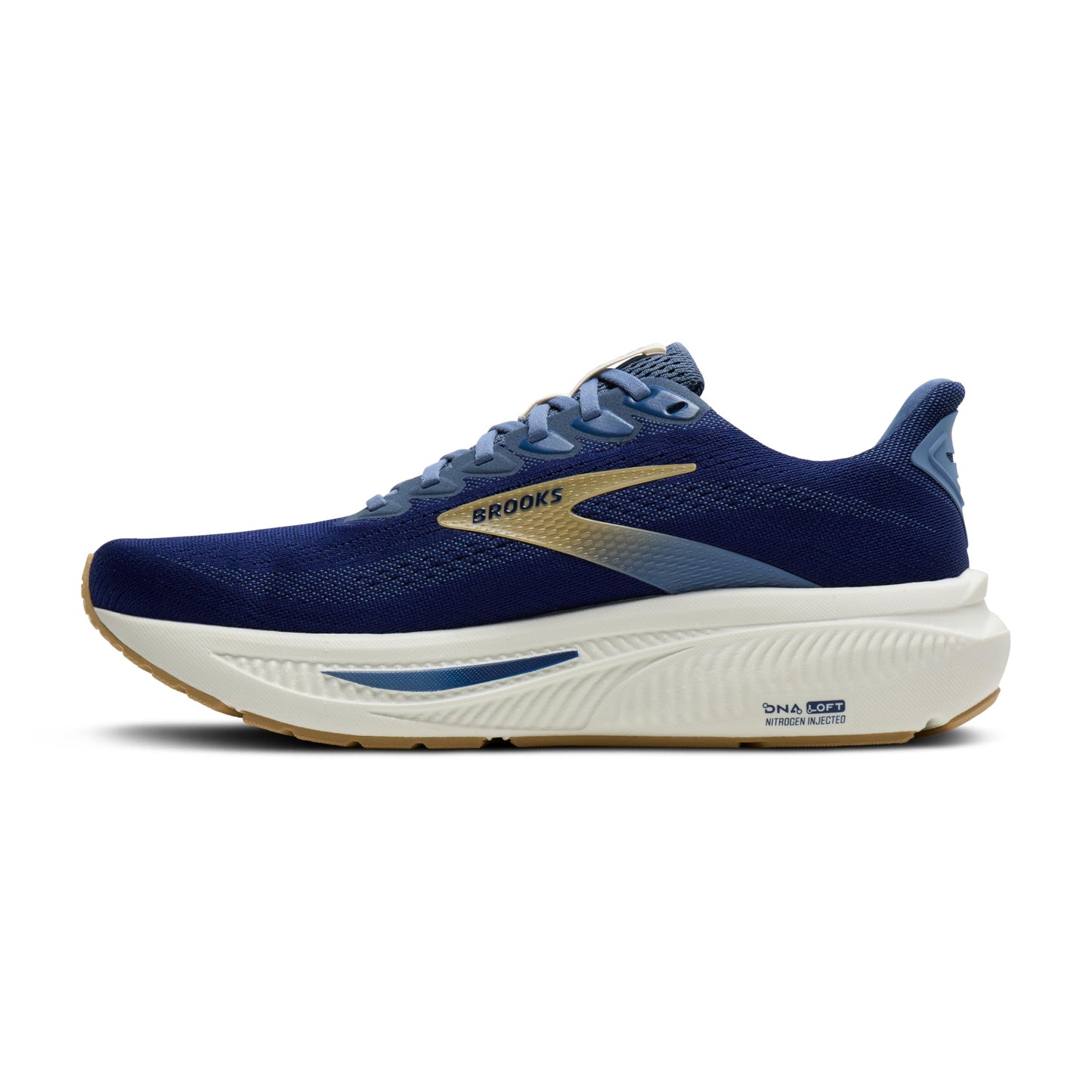 Brooks Men’s Ghost 17 Neutral Running Shoe - Beacon Blue/Moonlight/Starfish - 11 Medium