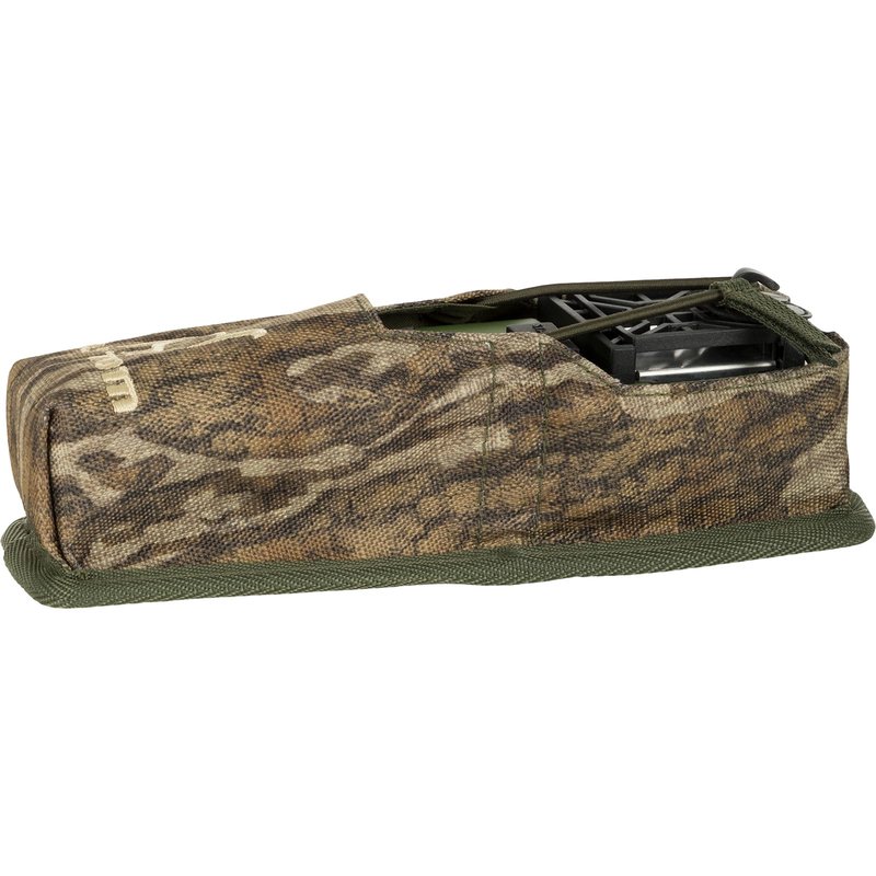 Drake Easy Rider Thermacell Pouch with Molle Attachment for Outdoor Enthusiasts | Durable Ripstop Material with TPU Coating | Elastic Secure Loop | Hypalon Pull Tab, Mossy Oak Bottomland