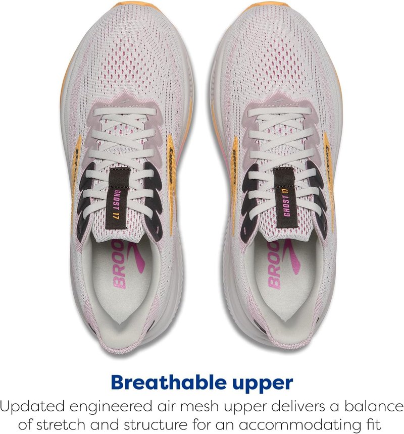 Brooks Women's Ghost 17 Running Shoes - Lightweight & Comfortable | Ideal for Neutral Runners