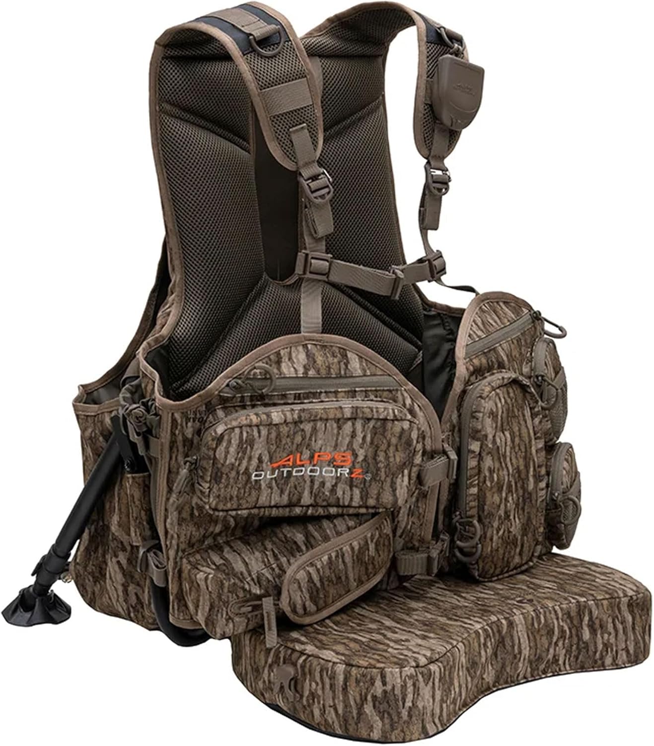 Grand Slam Turkey Vest - Memory Foam Seat & Removable Kickstand Frame | Camo Outdoor Hunting Gear