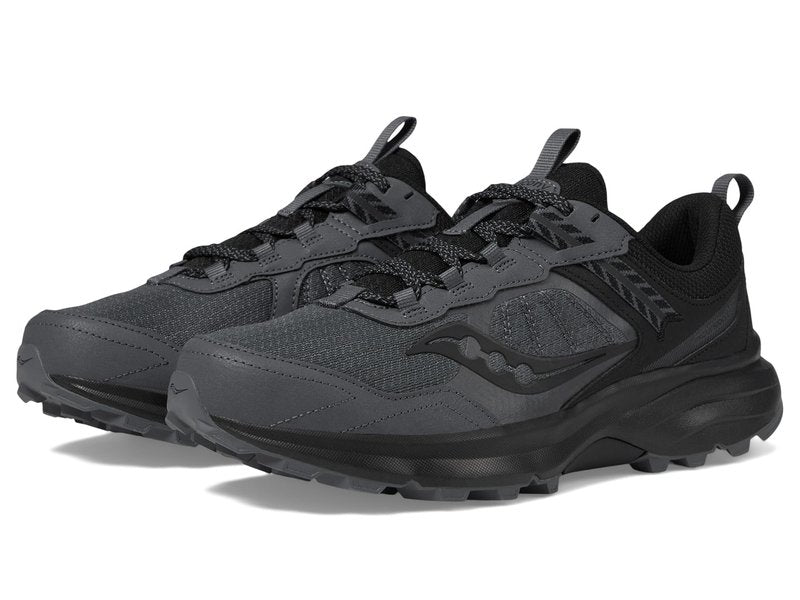 Saucony Men's Excursion Tr17 Sneaker, Shadow/Black, 11