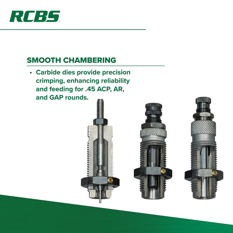 3-DIE CARB TC Set .45 AUTO