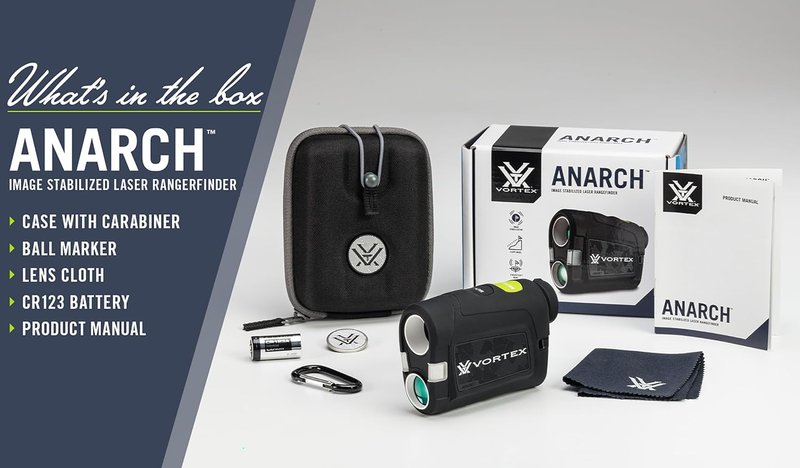 Vortex Optics Golf Laser Rangefinder - Image Stabilized, Tournament Legal, Waterproof | PinSpotter & Slope Modes