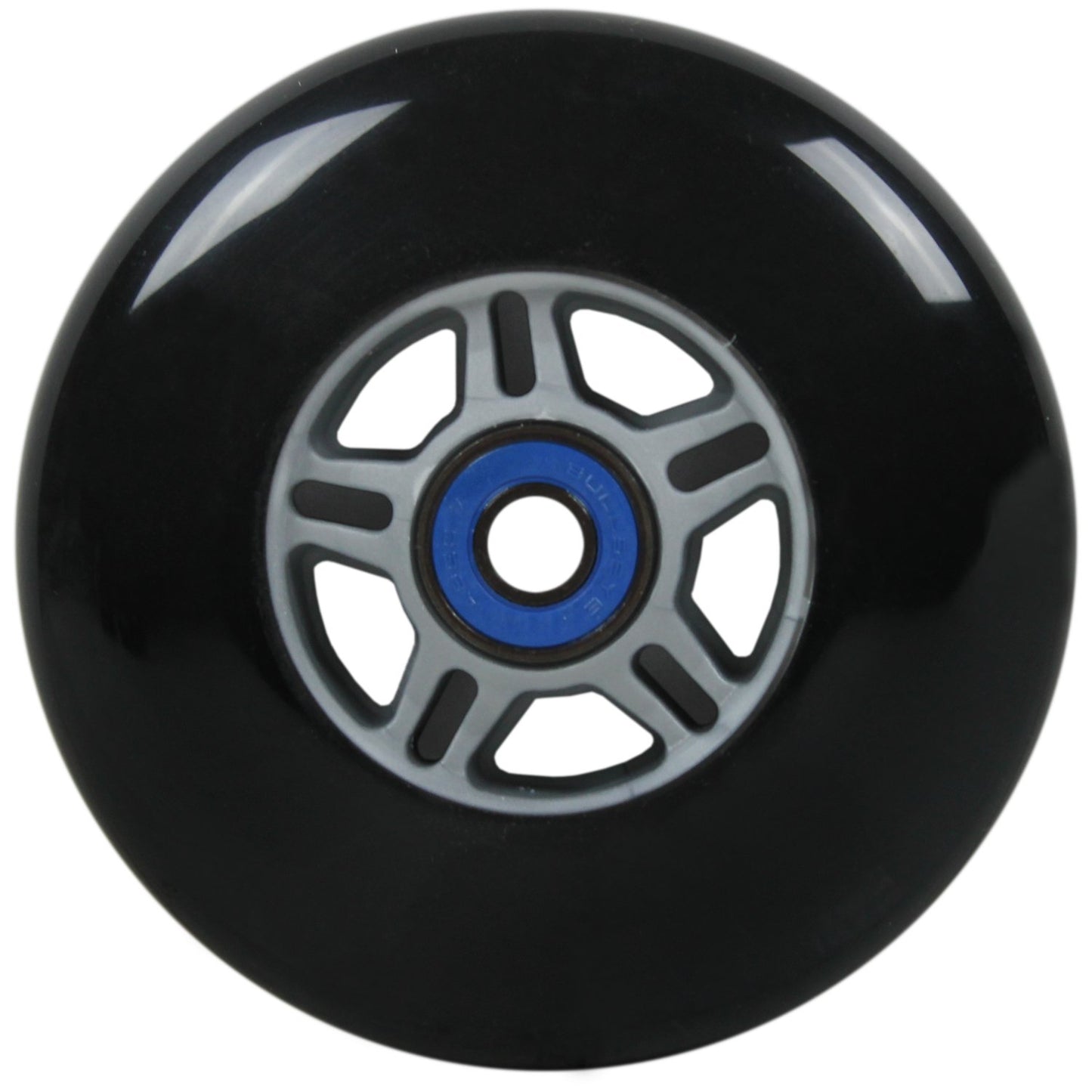 TGM Skateboards 2 Scooter Wheels with ABEC 7 Bearings for Razor Scooter 100mm (Black)