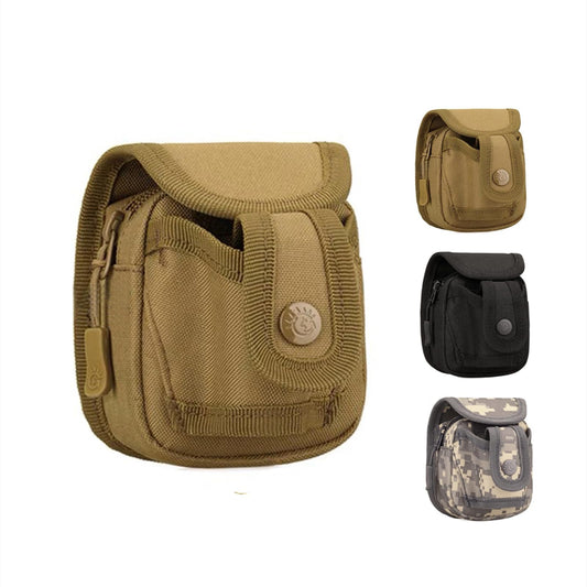 Slingshot Ammo Pouch, Tactical Catapult Slingshot ammo Storage Bag for Utility Gadget Gear Pack Ammo Steel Balls Bearings Bag