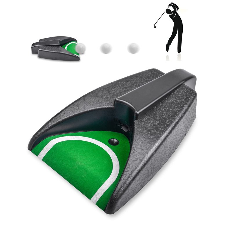 Dorytin Golf Automatic Putting Cup, Practice Return Machine, Auto Putting Returner, Indoor/Outdoor Yard Office