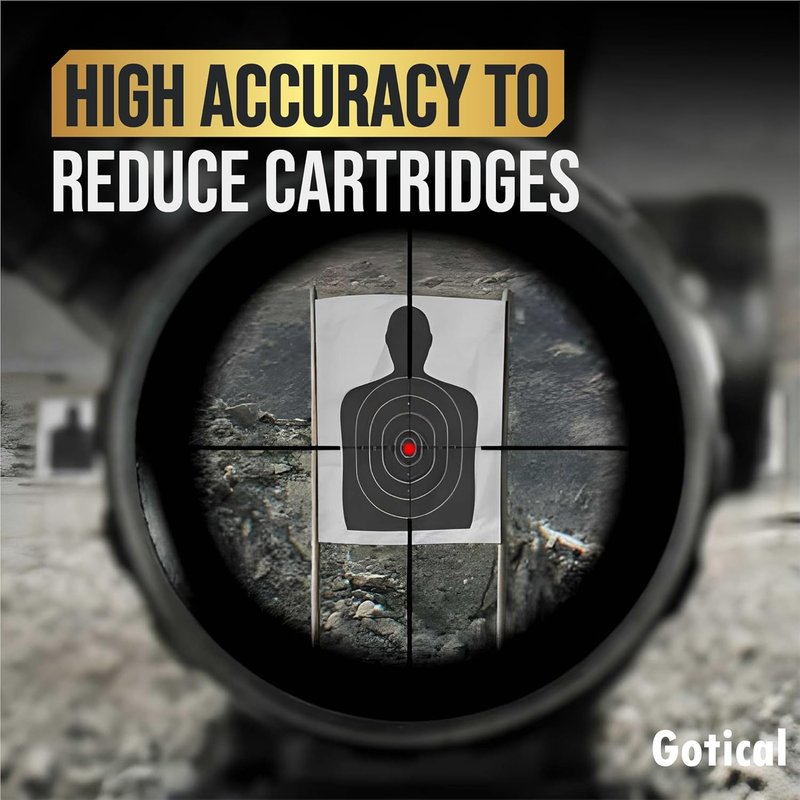 360 Tactical Laser Bore Sighter - .270 Red Laser Sight for 30-06, 25-06, and .270 Cartridges | Precision Hunting Tool