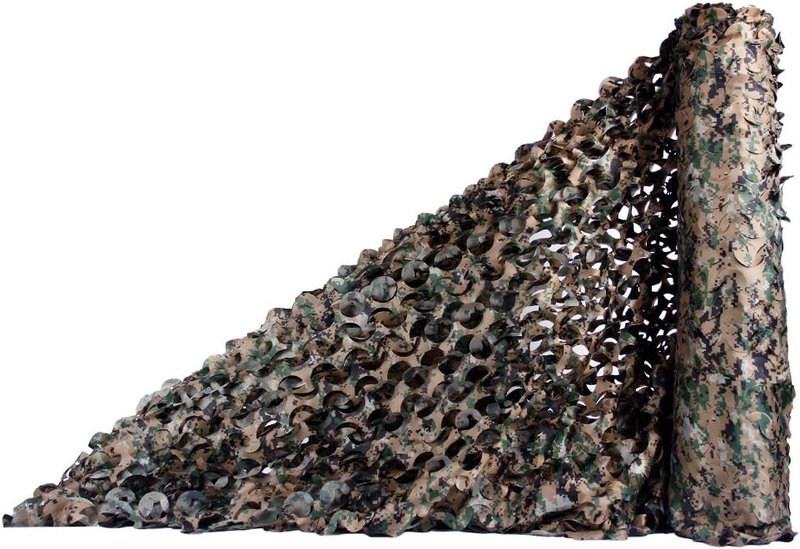 Camo Netting Roll for Hunting | Military-Grade Sunshade | Durable & Versatile 6x50 Ft