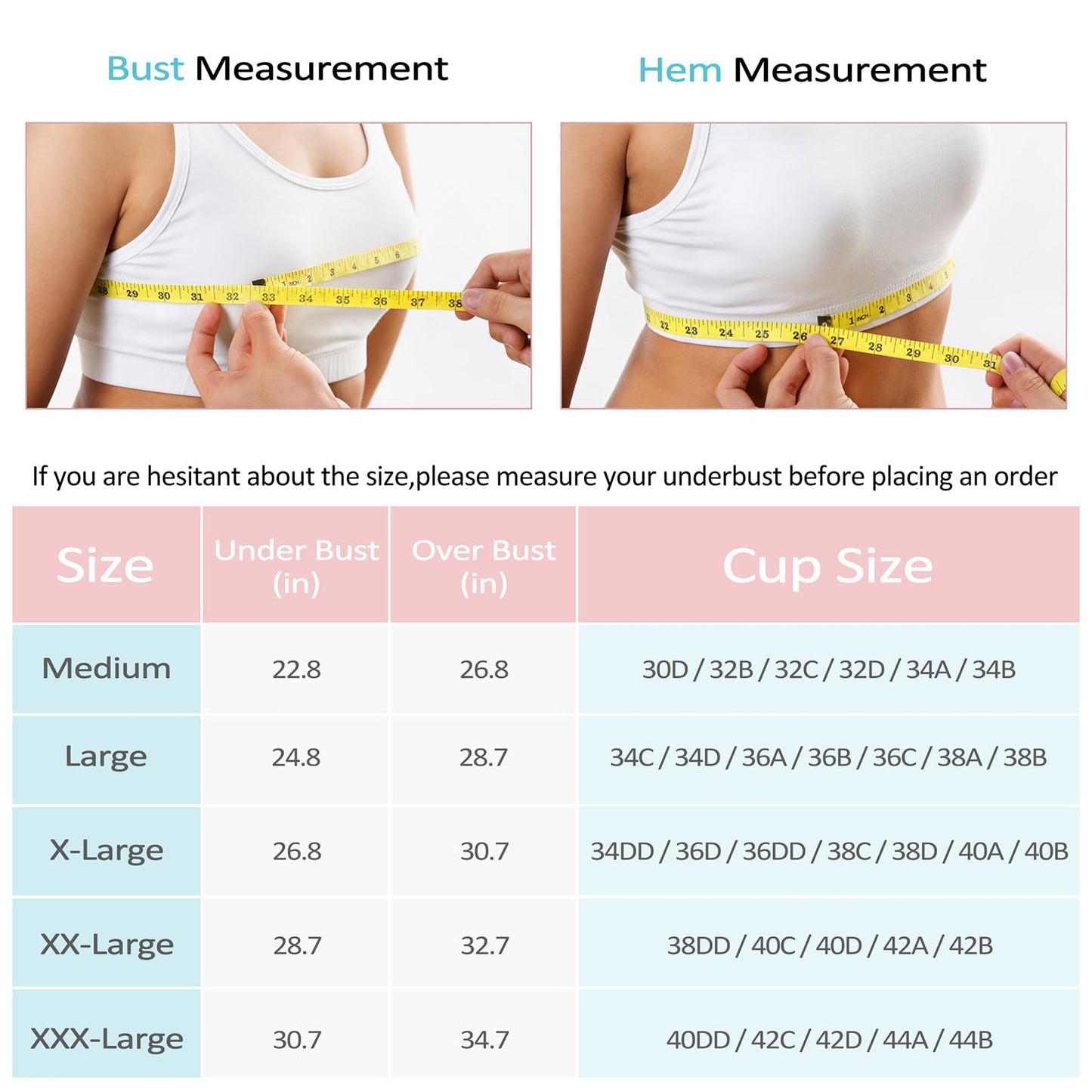 Women's Zip Front Sports Bra Wireless Post-Surgery Bra Workout Sports Bras