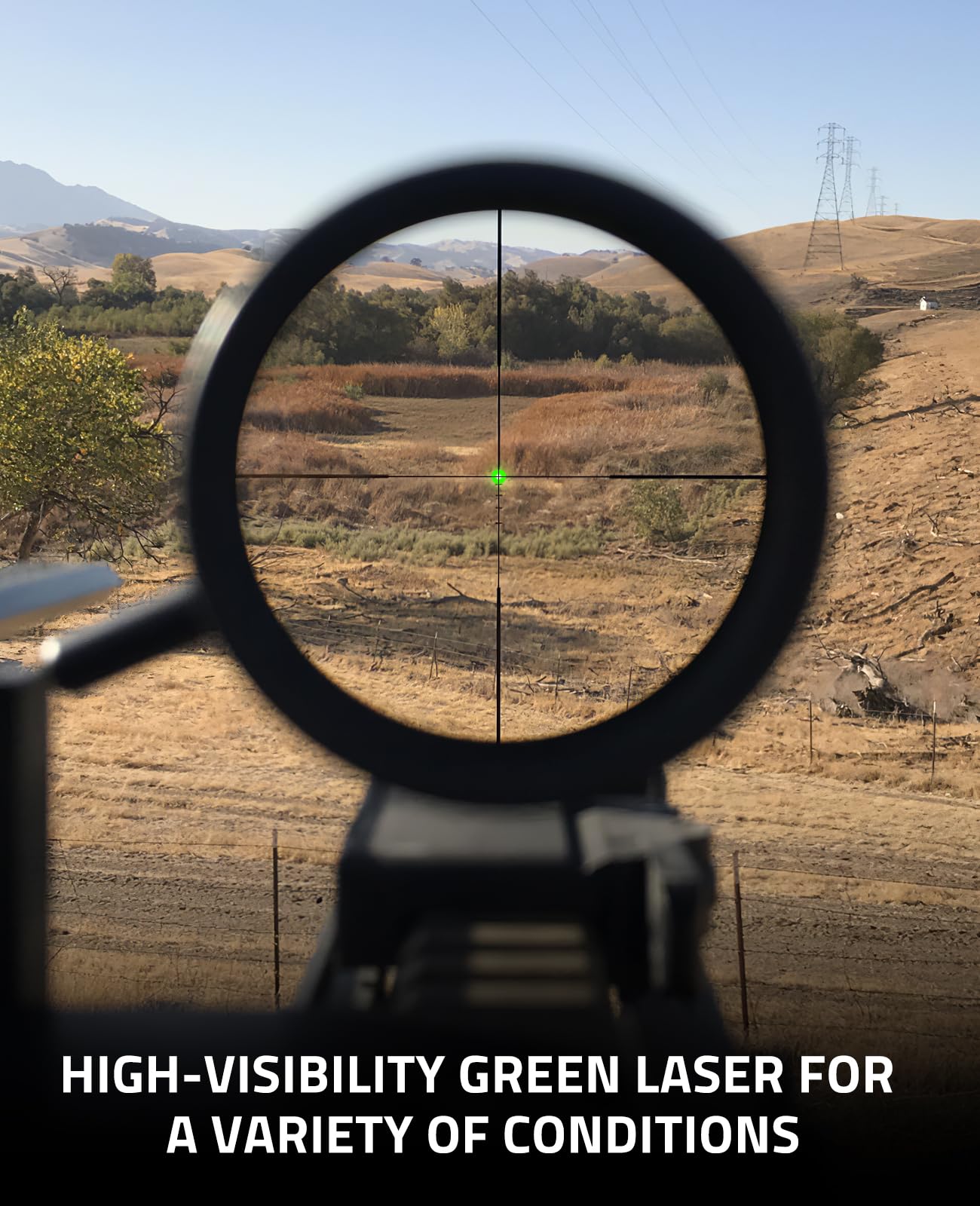 CVLIFE 2-in-1 Green Laser Bore Sight with Scope Level Kit Bore Sight Laser with 64 Adapter Fits .17 to 12GA Calibers Scope Bubble Level and Magnetic Scope Leveling Tool