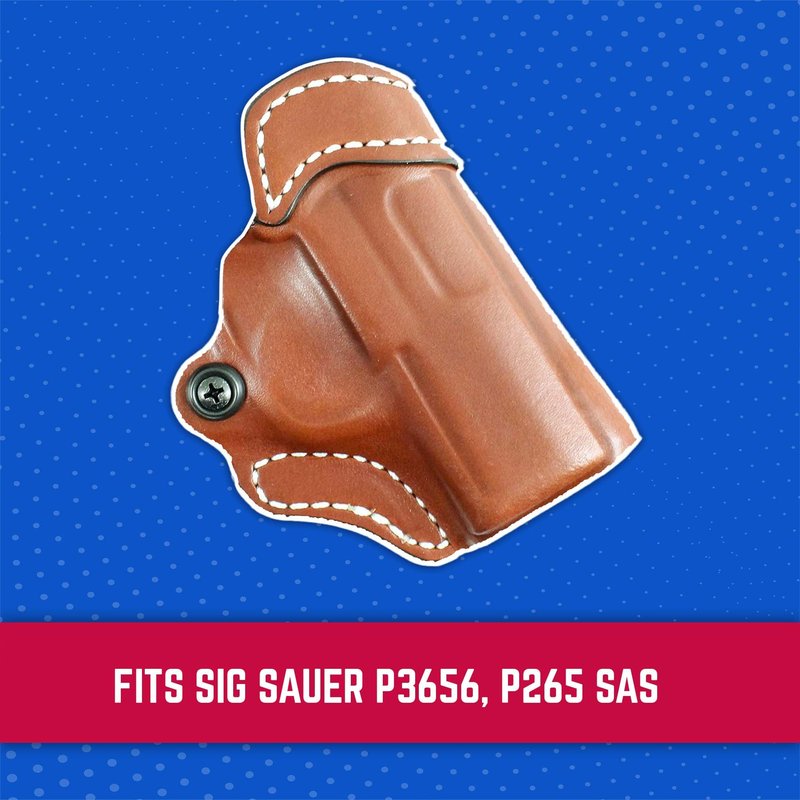 Desantis The Criss-Cross Holster, Tan, Right, FITS: SIG P365, P365 SAS