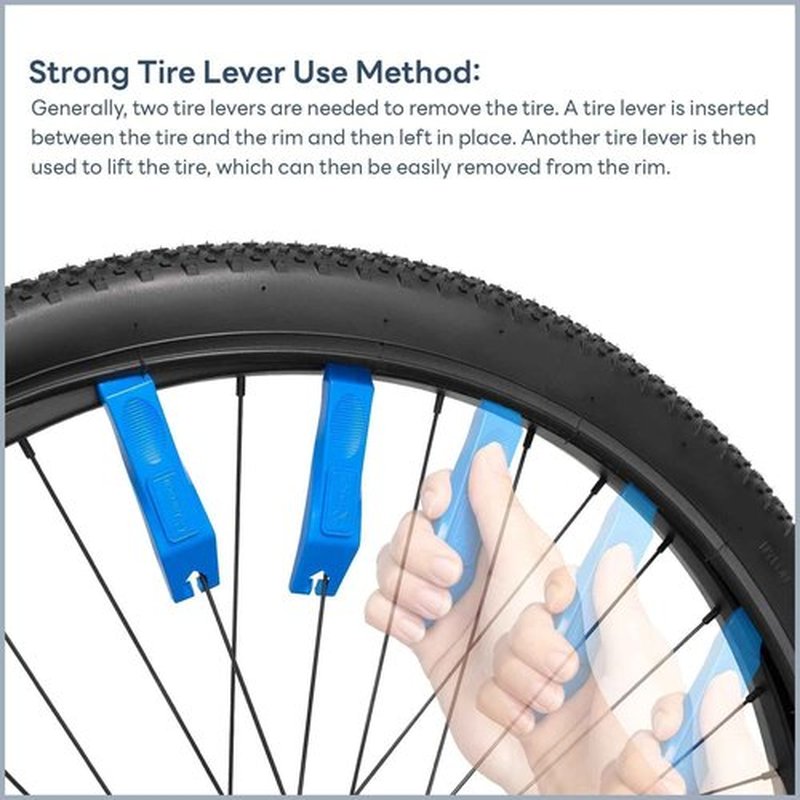 YUNSCM 27.5 Lightweight Bike Tires 27.5x2.25 (ETRTO 57-584) and and 27.5" Bike Tubes - 120TPI Nylon, Puncture-Resistant,Compatible with Mountain Bike Tires 27.5x2.20/2.25/2.30-2 PCS (Y-582)