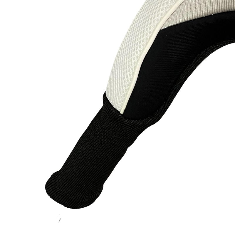 3pcs/Set Driver # 1 3 X Fairway Wood Cover Golf Club Headcover (White (3-Piece Set))