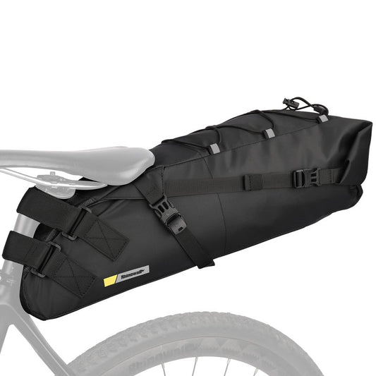 Rhinowalk Waterproof Bike Saddle Bag 13L - Under Seat Storage for Mountain Road Biking and Commuting Trips