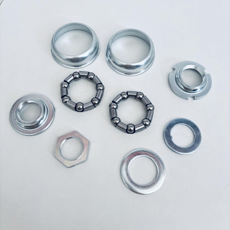 Bicycle Bottom Bracket 1.69" Cup 43mm OD for One-Piece Bottom Bracket Cup Set Silver Color