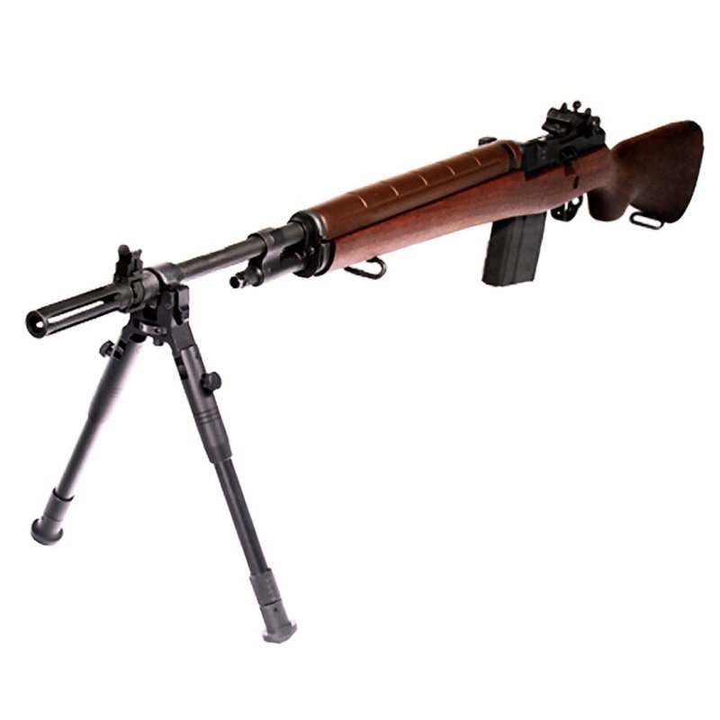 UTG New Gen Reinforced Clamp-on Bipod, Cent Ht 8.7"-10.2"