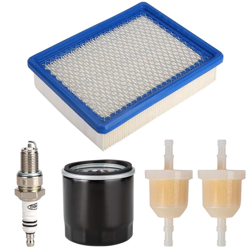 10L0L Golf Cart DS Tune Up Kit for Club Car DS Gas 4 Cycle 1992 UP Models with FE290/FE350 Engines with Air Filter Oil Filter F7TC Spark Plug,OEM 1013684 1015426 1016467