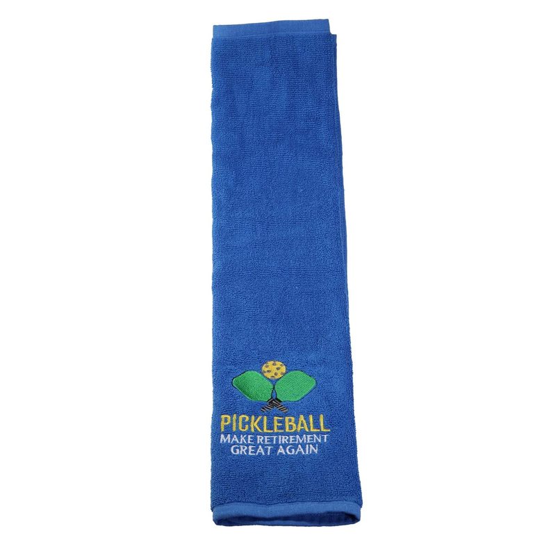 Retirement Gift Pickleball Towel Pickleball Make Retirement Great Again Embroidered Towel Gift for Pickleball Lover (Pickleball Make Retirement Great Again)