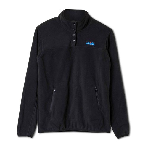 KAVU Cavanaugh Women's Pullover - Comfortable and Stylish Fleece Sweatshirt - Black - L
