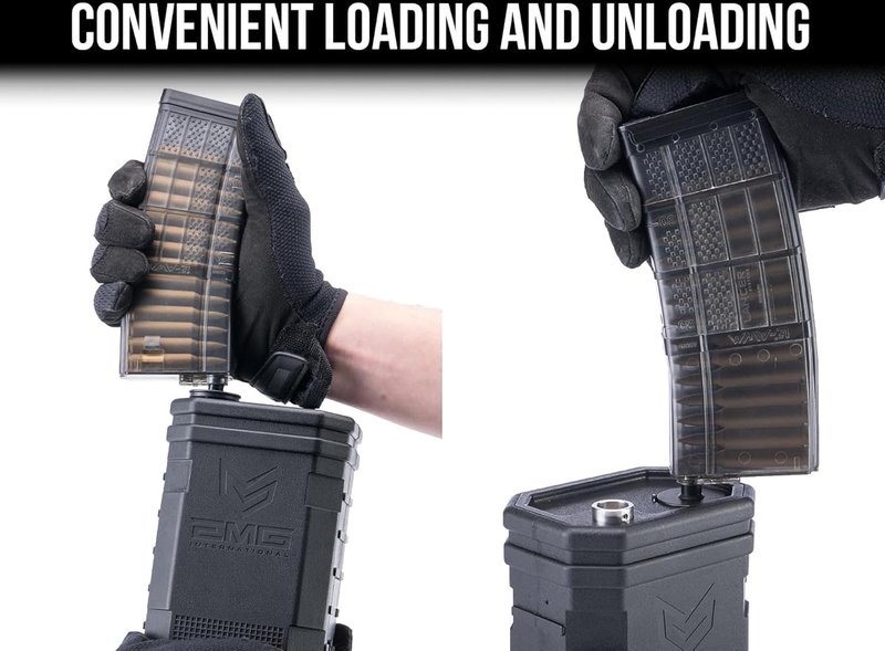 EMG 1400rd LiPo-Powered Electric BB Speed Loader - Fast & Efficient Airsoft Accessory