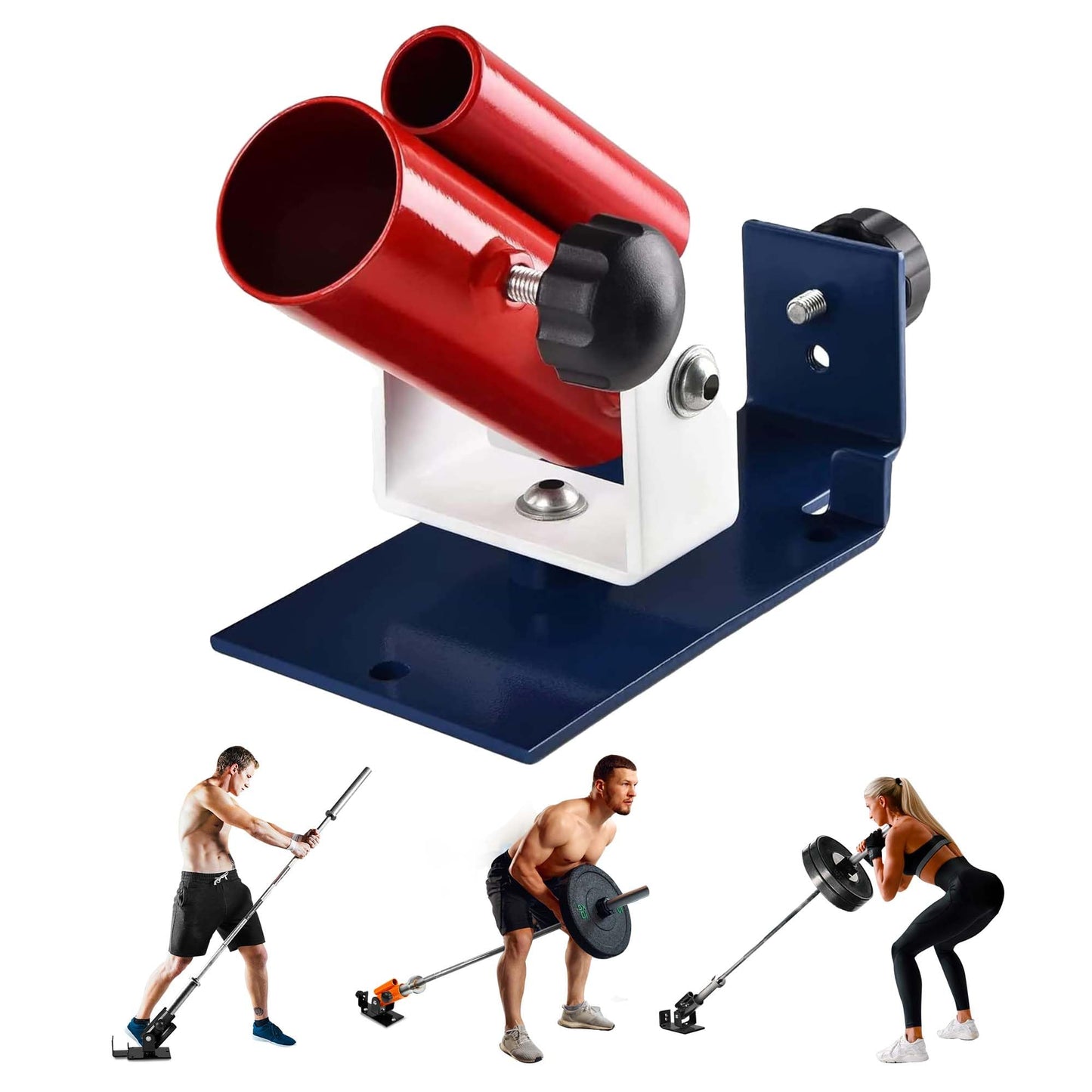 Yes4All Landmine Attachment for Barbell, Adjustable T Bar Row Attachment, Heavy Duty 360-Degree Swivel - United State