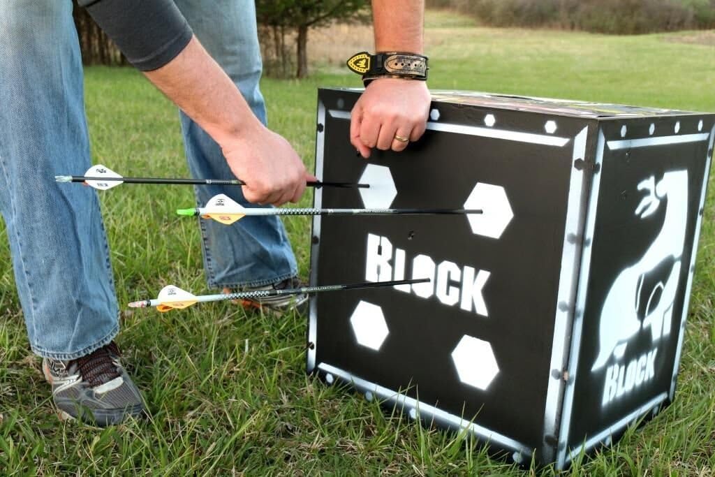 Block Vault Archery Target - 4-Sided Design with Polyfusion Technology | 4 Size Options Available