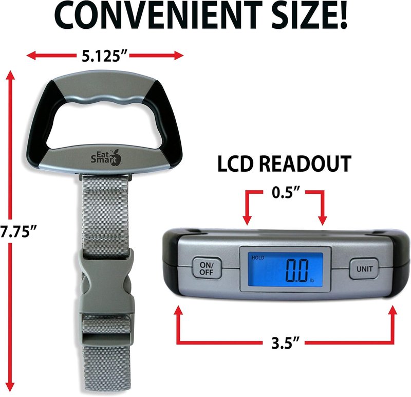 Luggage Scale - Portable Digital Weight Measurement Tool | Compact Design for Travel