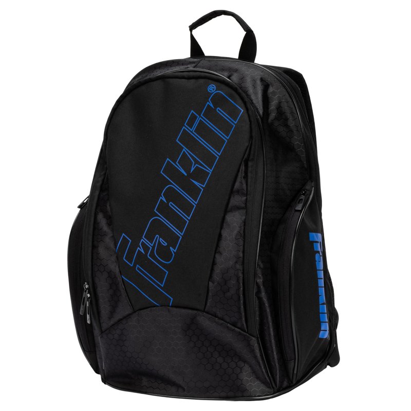 Franklin Sports Junior Pickleball Backpack - Deluxe Competition Pro Pickleball Paddle Bag for Gear + Equipment - Compact Men's + Women's Backpack for Paddles, Balls + Accessories