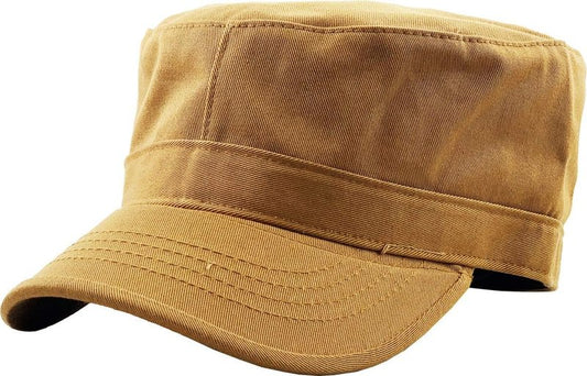 Cadet Army Cap - Everyday Military Style Hat with STASH Pocket | Versatile Unisex Design