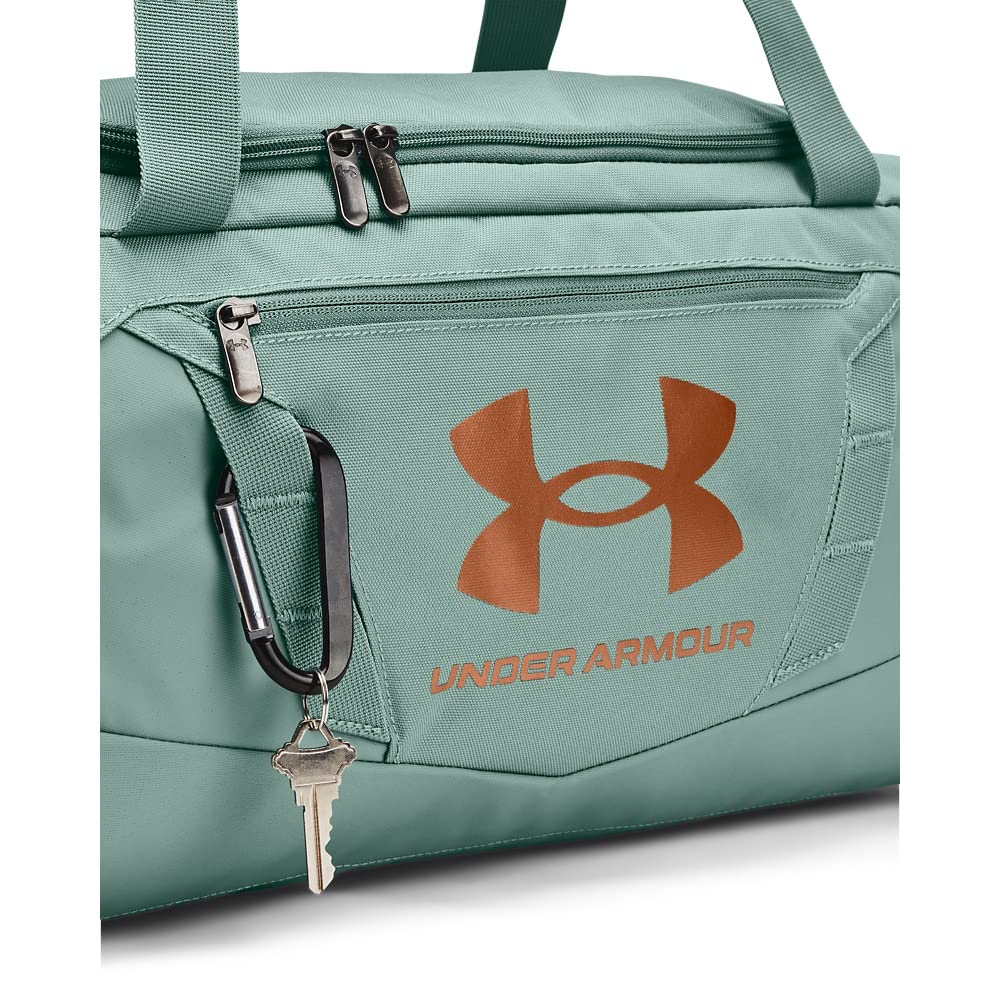 Under Armour Unisex-Adult Undeniable 5.0 Duffle , (177) Fresco Green / Fresco Green / Metallic Light Copper , One Size Fits Most